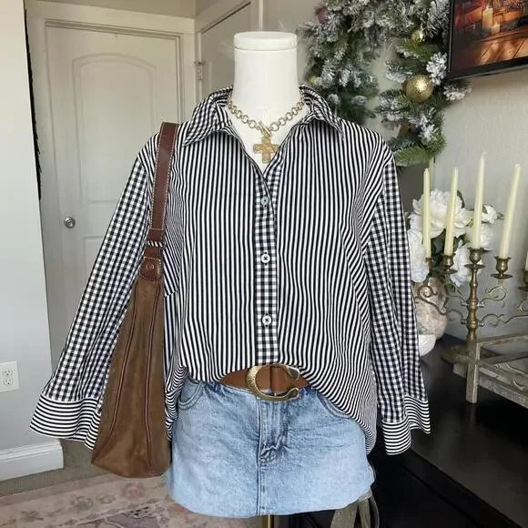 Stripe Blouse - Picture 2 of 4